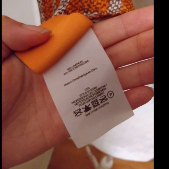 Tory Burch Women's Printed Boho Linen Blend Scarf One Size - Picture 4 of 4